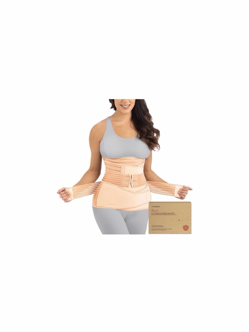 Peach Postpartum Waist Trainer Belt